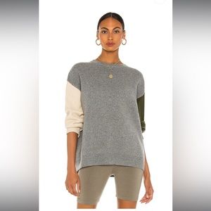 Dani Color Blocked Knit Sweater